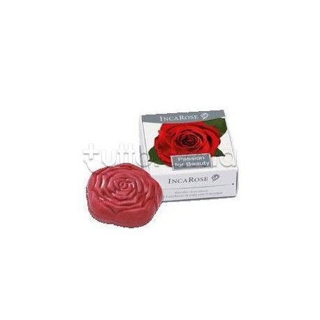 Incarose Sapone Rosa Rossa per Cura Quotidiana Saponetta Singola Incarose Sapone Rosa Rossa per Cura Quotidiana Saponetta Singola