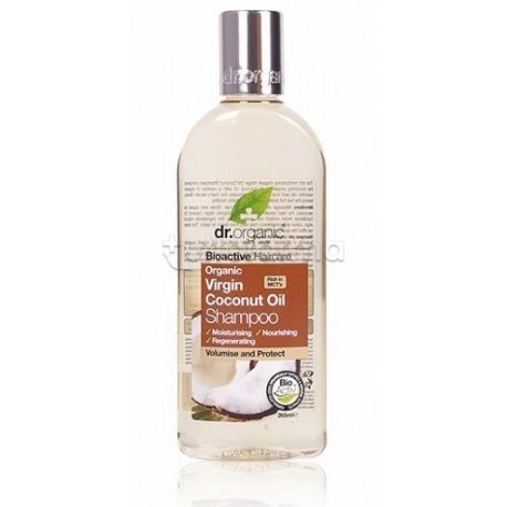 Dr. Organic Coconut Oil Cocco Shampoo nutriente e ristrutturante per capelli 265ml Dr. Organic Coconut Oil Cocco Shampoo nutriente e ristrutturante per capelli 265ml
