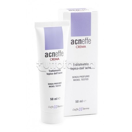 confezione di Acneffe Crema Antiacne per Pelle grassa Tubetto da 50ml
