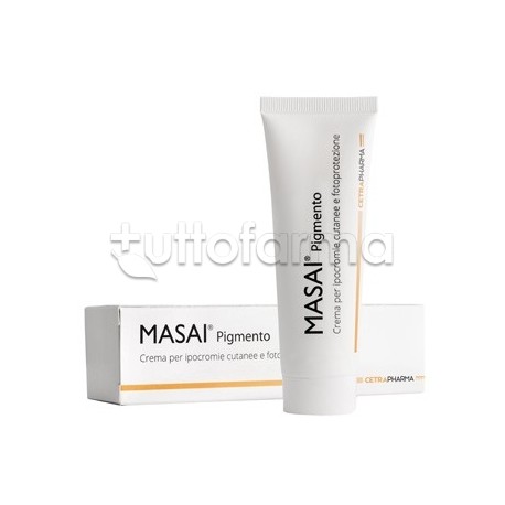 Masai Pigmento crema pigmentante per ipocromie e abbronzatura naturale 50ml
