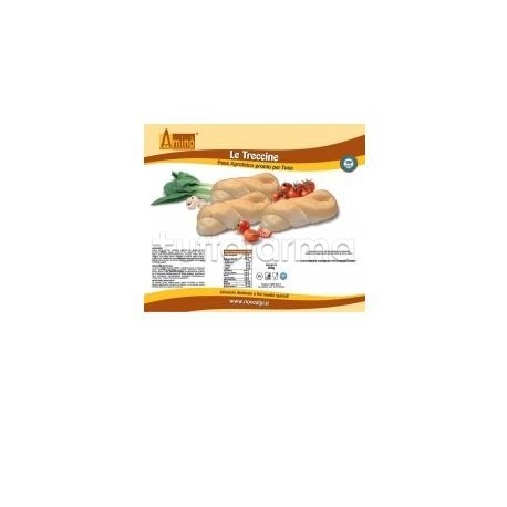 Aminò Le Treccine pane aproteico pronto all’uso per dieta povera di proteine 200 g Aminò Le Treccine pane aproteico pronto all’uso per dieta povera di proteine 200 g