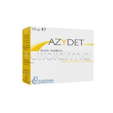Azydet Solido Sapone Detergente Viso Corpo 100 G per Pelle Liscia e Pulita 100 g Azydet Solido Sapone Detergente Viso Corpo 100 G per Pelle Liscia e Pulita 100 g