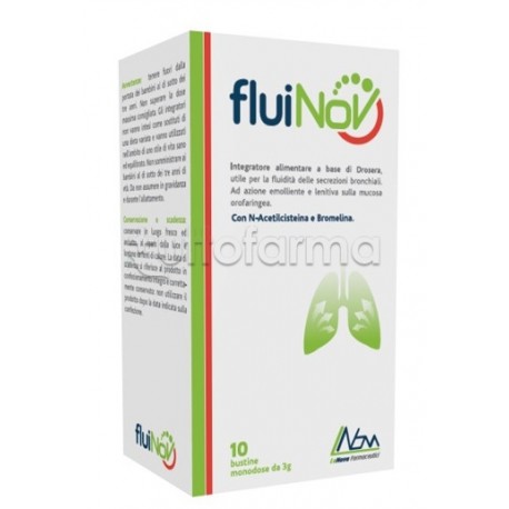 Fluinov per Benessere Vie Aeree 10 Bustine da 3g