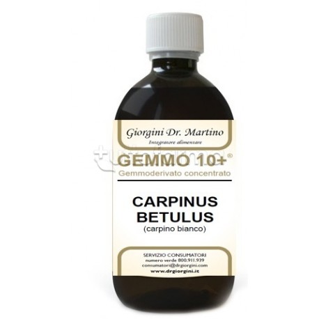 Dr. Giorgini Gemmo 10+ Carpino Bianco Integratore per Vie Respiratorie 500ml
