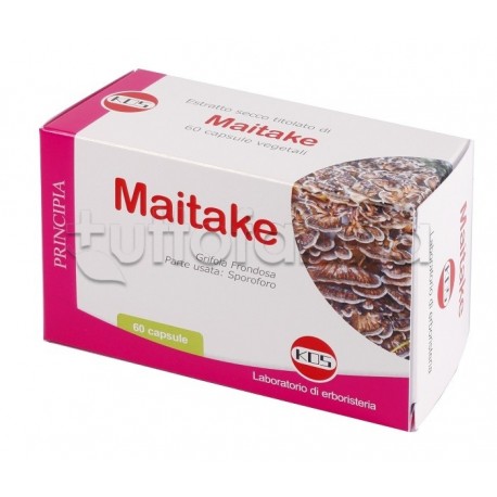 Kos Maitake Integratori per le Difese 60 Capsule Kos Maitake Integratori per le Difese 60 Capsule
