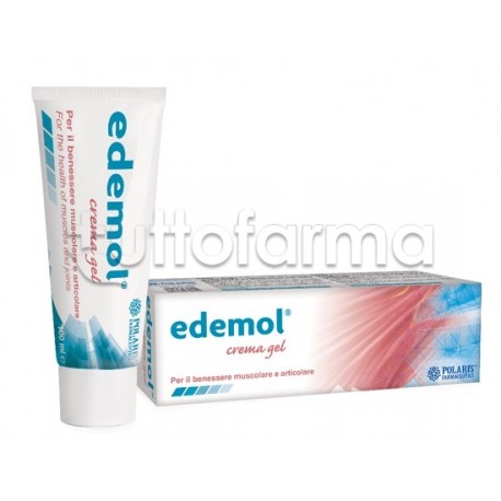 Edemol Crema Gel per Benessere Muscolare e Articolare 100ml