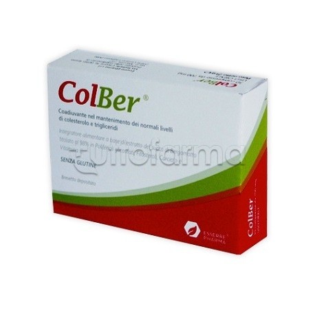 Colber Integratore per Colesterolo e Trigliceridi 30 Compresse Filmate