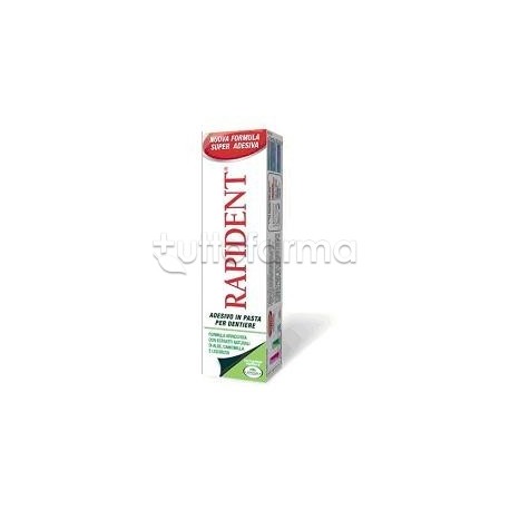 Rapident Pasta Adesiva per Tenuta Dentiera 40 g Rapident Pasta Adesiva per Tenuta Dentiera 40 g