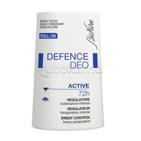Bionike Defence Deo Active 72h Sudore Intenso Roll On 50ml