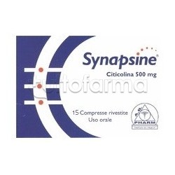 Synapsine Integratore di Citicolina 15 Compresse
