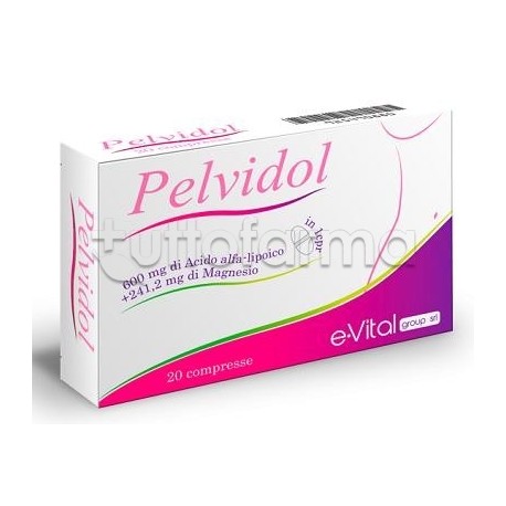 Pelvidol Integratore per Sindrome Premestruale 20 Compresse Pelvidol Integratore per Sindrome Premestruale 20 Compresse