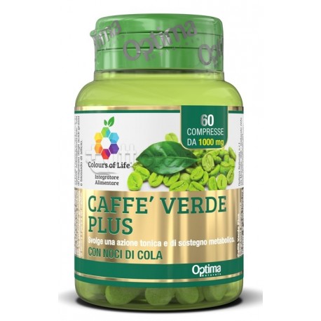 Optima Naturals Caffè Verde Plus 60 Compresse 1000mg Optima Naturals Caffè Verde Plus 60 Compresse 1000mg