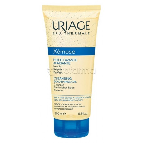 Uriage Xemose C8+ Olio Detergente per Idratazione e Prurito 200ml Uriage Xemose C8+ Olio Detergente per Idratazione e Prurito 200ml