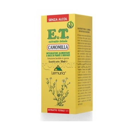 Lemuria Camomilla Estratto Totale per Sonno 30ml Lemuria Camomilla Estratto Totale per Sonno 30ml