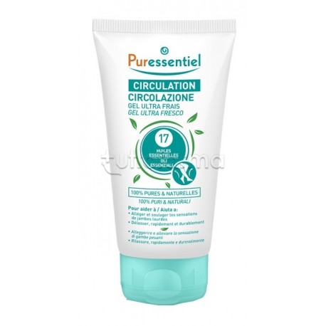 Puressential Gel Ultra Fresco per Gambe Stanche e Pesanti 125ml Puressential Gel Ultra Fresco per Gambe Stanche e Pesanti 125ml