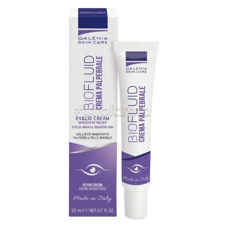 Biofluid Crema Palpebrale per Secchezza e Arrossamento 20ml Biofluid Crema Palpebrale per Secchezza e Arrossamento 20ml