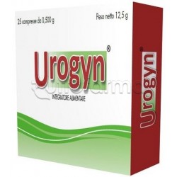 Urogyn D Mannosio Plus Integratore per Le Vie Urinarie 25 Compresse 500mg Urogyn D Mannosio Plus Integratore per Le Vie Urinarie 25 Compresse 500mg