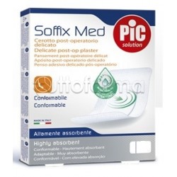 Pic Soffix Med Cerotto Post-Operatorio con Antibatterico 30x10cm 3 Pezzi