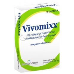 Vivomixx 112 Miliardi Integratore per Intestino 10 Capsule Vivomixx 112 Miliardi Integratore per Intestino 10 Capsule