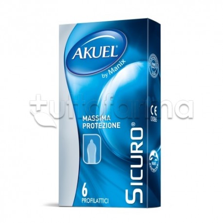 Akuel By Manix Sicuro 6 Profilattici Resistenti