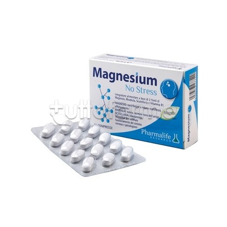 Magnesium No Stress Integratore Ricostituente 45 Compresse Magnesium No Stress Integratore Ricostituente 45 Compresse