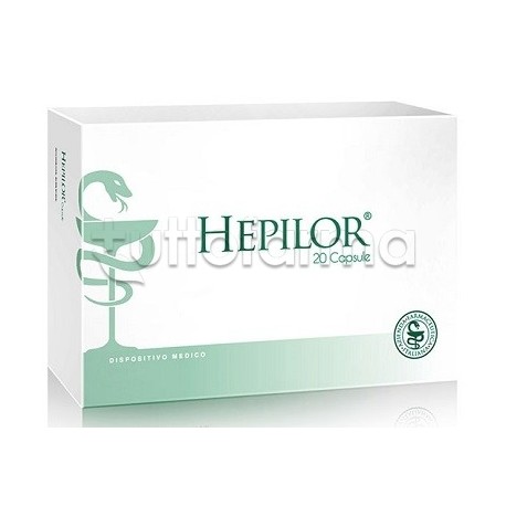 Hepilor per Protezione della Mucosa 20 Capsule Hepilor per Protezione della Mucosa 20 Capsule