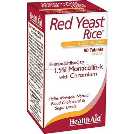 Red Yeast Rice Riso Rosso Integratore per il Colesterolo 90 Compresse