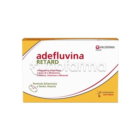Adefluvina Retard per Capelli e Unghie 30 Compresse