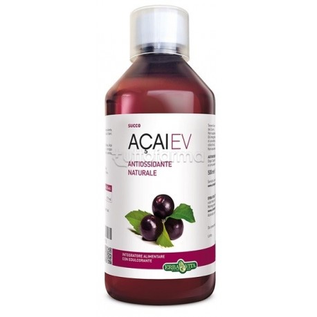 Erba Vita Açai-ev Integratore Antiossidante 500ml Erba Vita Açai-ev Integratore Antiossidante 500ml