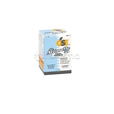 GSE Alitorelle 1 Integratore Alimentare Gusto Fresco 60 Compresse 27g GSE Alitorelle 1 Integratore Alimentare Gusto Fresco 60 Compresse 27g