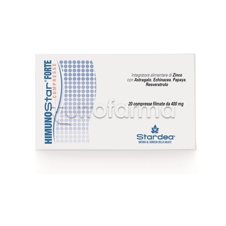 Stardea Himunostar Forte Integratore per Difese Immunitarie 20 Compresse Stardea Himunostar Forte Integratore per Difese Immunitarie 20 Compresse