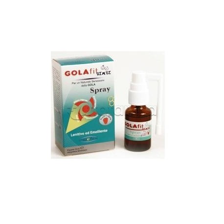 Golafit Bimbi Integratore per Gola 15ml Spray Golafit Bimbi Integratore per Gola 15ml Spray