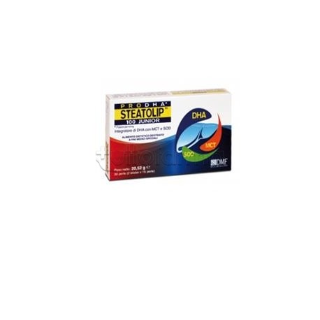 Prodha Steatolip 100 Junior per Salute del Fegato 30 Perle