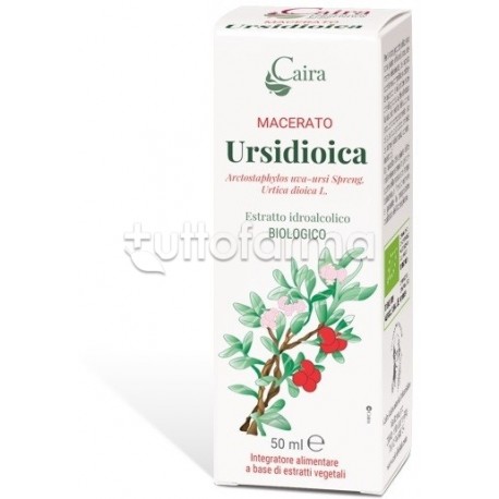 Caira Ursidioica Macerato Idroalcolico Bio per Vie Urinarie 50ml Caira Ursidioica Macerato Idroalcolico Bio per Vie Urinarie 50ml