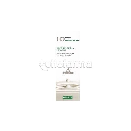 Hc Hair Masck Professional maschera rivitalizzante capelli secchi e sfibrati tubo da 250 ml Hc Hair Masck Professional maschera rivitalizzante capelli secchi e sfibrati tubo da 250 ml