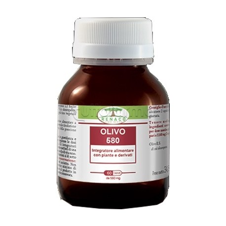 Renaco Olivo 580 Integratore per Ipertensione 60 Capsule