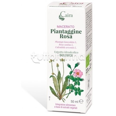 Caira Piantaggine Rosa Macerato Idroalcolico per Mucose 50ml Caira Piantaggine Rosa Macerato Idroalcolico per Mucose 50ml