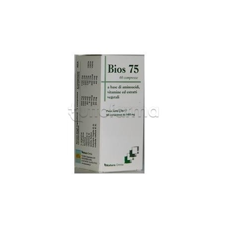 Bios 75 integratore per memoria, concentrazione e benessere mentale 60 compresse