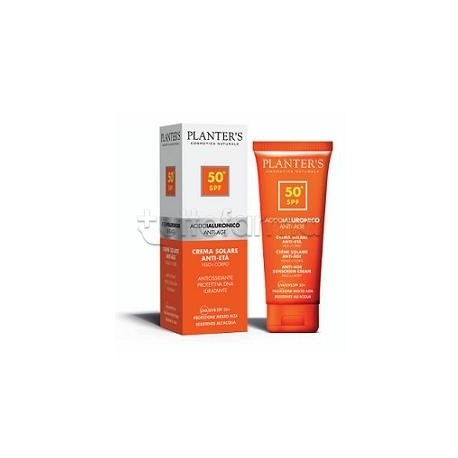Acido ialuronico crema solare viso/corpo 50+ Protezione Solare Antietà SPF50+ Tubo 100 ml Acido ialuronico crema solare viso/corpo 50+ Protezione Solare Antietà SPF50+ Tubo 100 ml