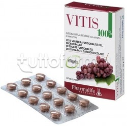 Vitis 100% Integratore per Circolazione 60 Compresse Vitis 100% Integratore per Circolazione 60 Compresse
