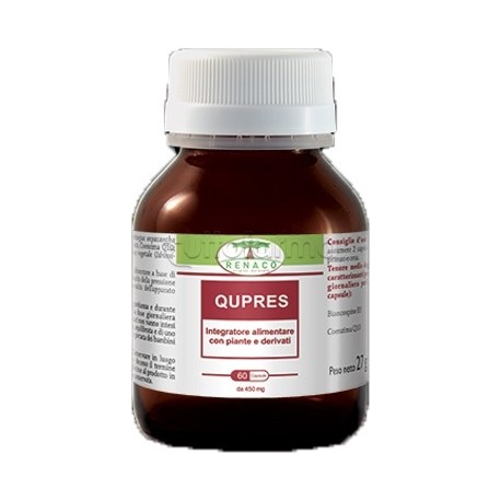 Renaco Qupres Integratore per Controllo Pressione 60 Capsule Renaco Qupres Integratore per Controllo Pressione 60 Capsule