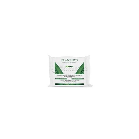 Planter's Salviettine Struccanti Aloe per Detersione Delicata Viso e Occhi 20 Salviettine Planter's Salviettine Struccanti Aloe per Detersione Delicata Viso e Occhi 20 Salviettine