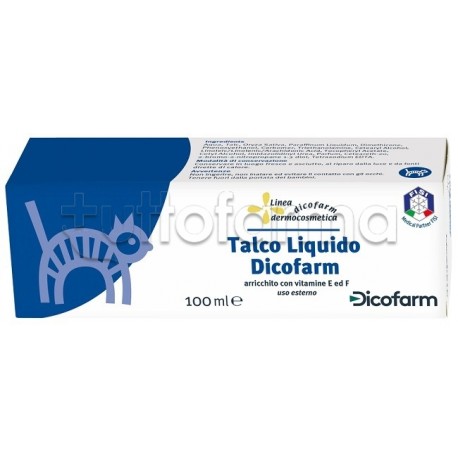 Dicofarm Talco Liquido per Neonati 100ml Dicofarm Talco Liquido per Neonati 100ml