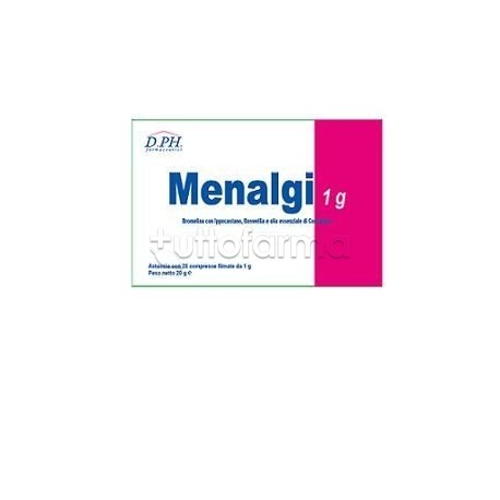 Menalgi per Microcircolo e Benessere 20 Compresse Menalgi per Microcircolo e Benessere 20 Compresse