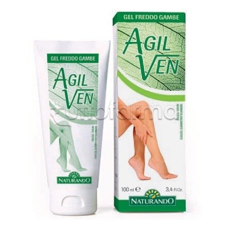 Agilven Gel sollievo gambe affaticate effetto freddo tubo da 100 ml Agilven Gel sollievo gambe affaticate effetto freddo tubo da 100 ml