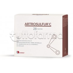 Artrosulfur C Integratore per Dolori Articolari e Muscolari 28 Bustine Artrosulfur C Integratore per Dolori Articolari e Muscolari 28 Bustine
