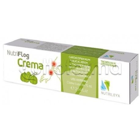 Nutriflog Crema Liposomale Antinfiammatoria Antipruriginosa per Pelli Sensibili 75ml Nutriflog Crema Liposomale Antinfiammatoria Antipruriginosa per Pelli Sensibili 75ml