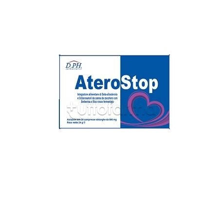 Aterostop Integratore per Colesterolo e Trigliceridi 30 Compresse