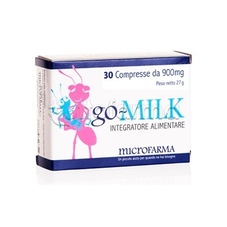 Go-Milk per Allattamento 30 Compresse Go-Milk per Allattamento 30 Compresse
