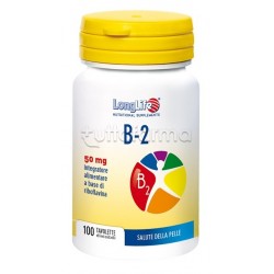 Longlife B2 50mg Integratore Antiossidante 100 Tavolette